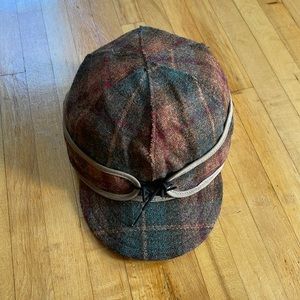 Stormy Kromer Original Cap in “Partridge Plaid. Size 7 5/8. Made in USA